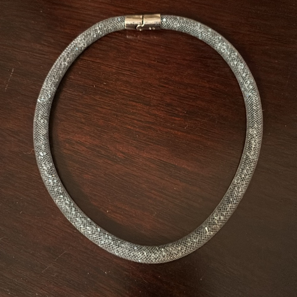 *price drop* Swarovski blue bracelet/necklace